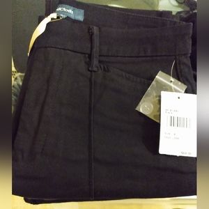 Modcloth/Nordstrom Slim Black ridged Dress Pants